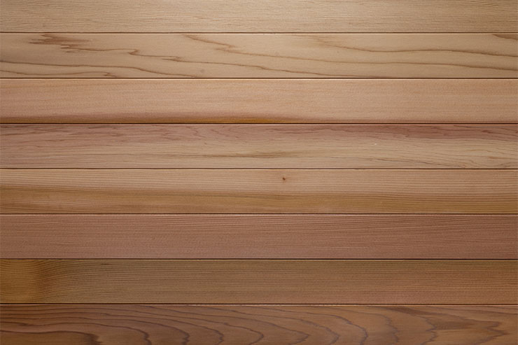 Wooden cedar