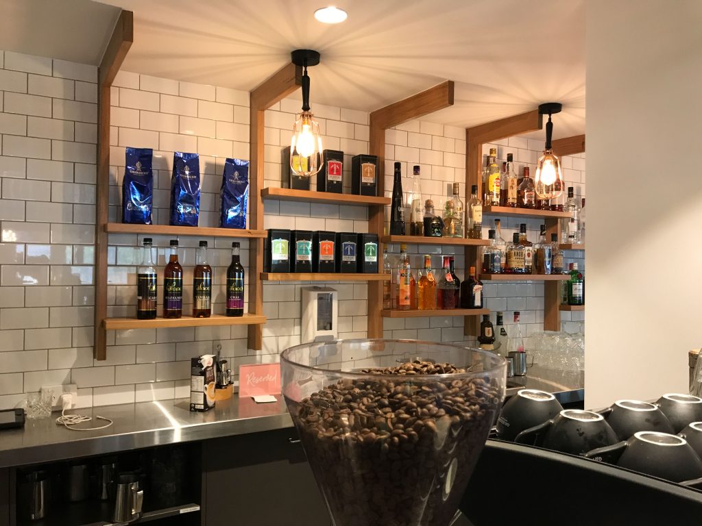 A coffee shop